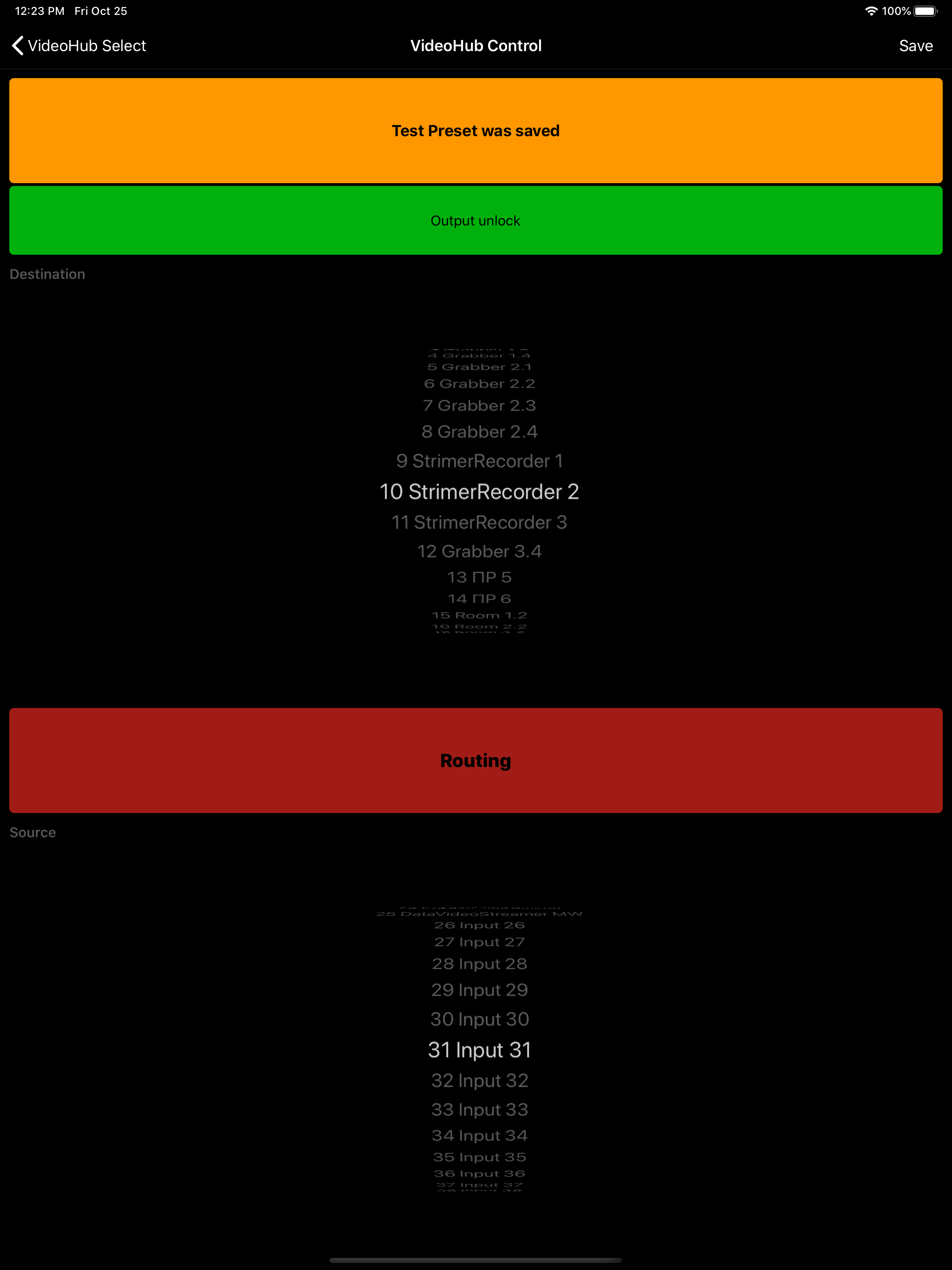 VideoHubControl screenshot 16