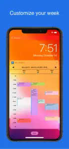 Week Calendar Widget Pro screenshot #4 for iPhone