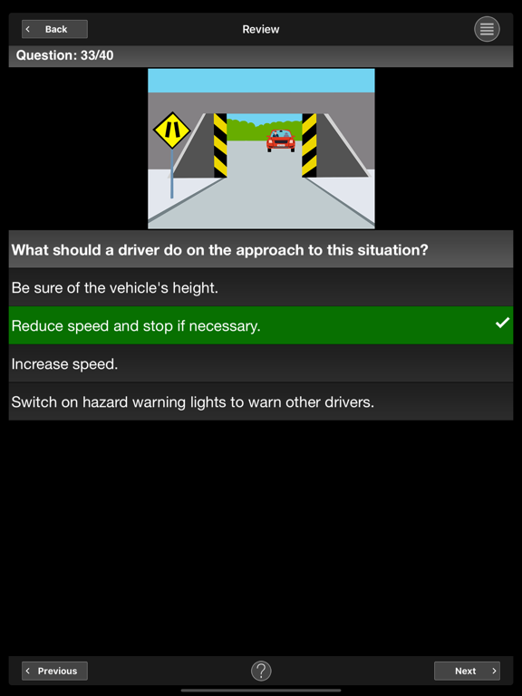 Screenshot #5 pour Driver Theory Test Ireland PRO