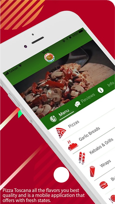 How to cancel & delete Toscana Pizza Ashington from iphone & ipad 1