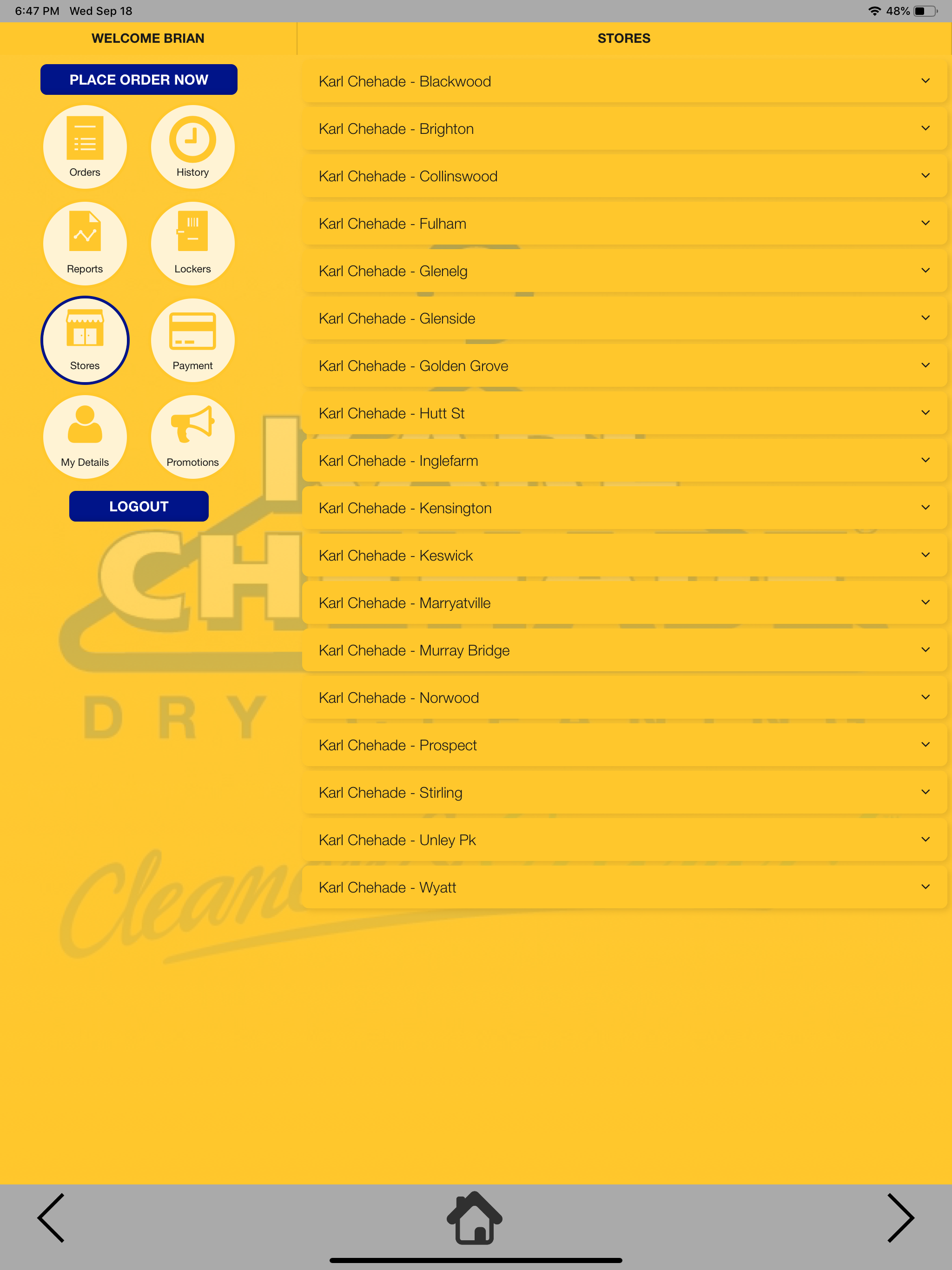 Karl Chehade Drycleaning SA