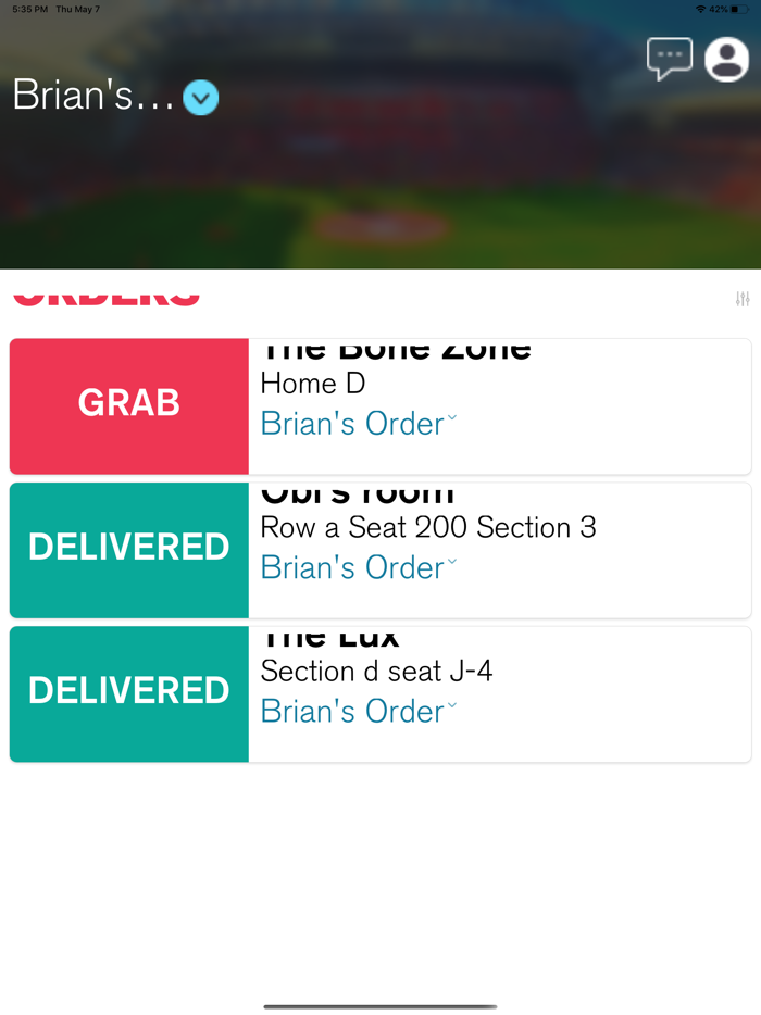 Runner App For FanFood