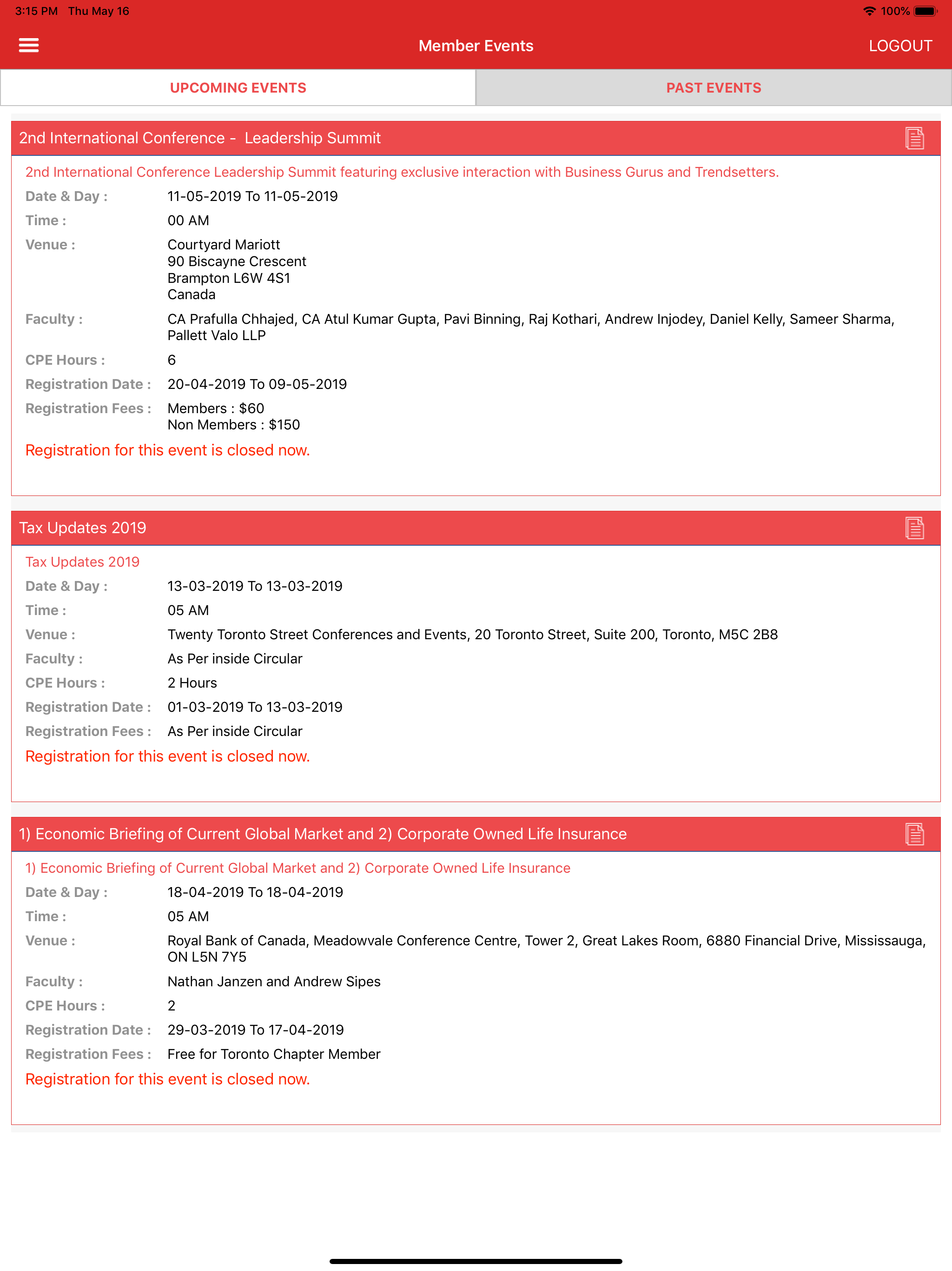 ICAI Toronto screenshot 8