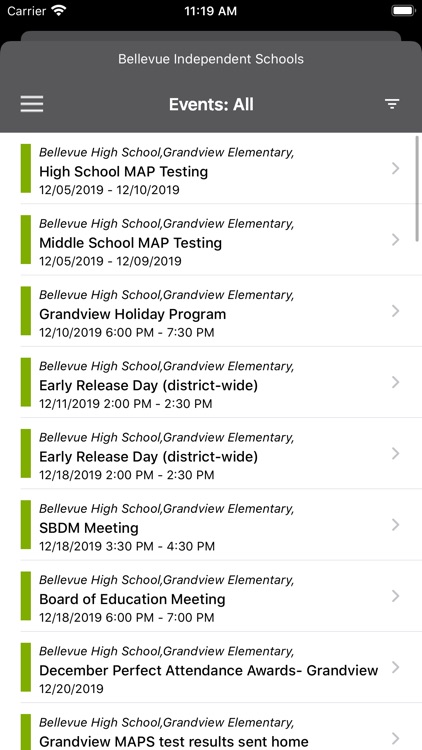Bellevue Independent School screenshot-3