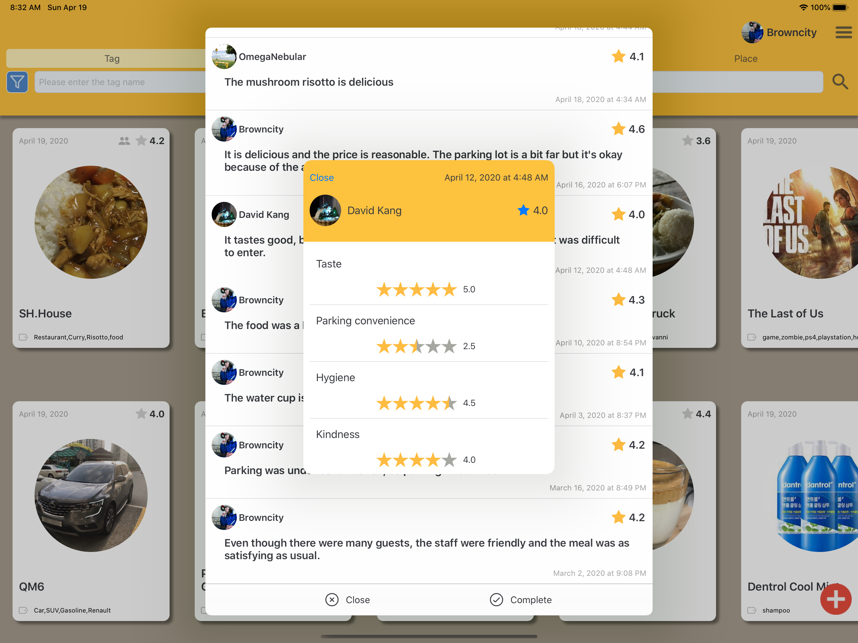 M17-Review,Evaluation,Rankings screenshot 12