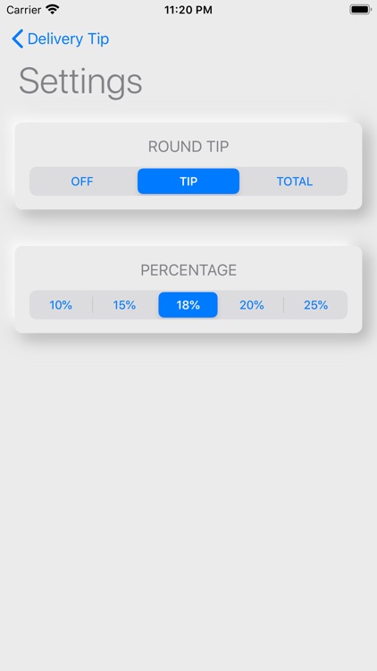 Delivery Tip Calculator screenshot-3