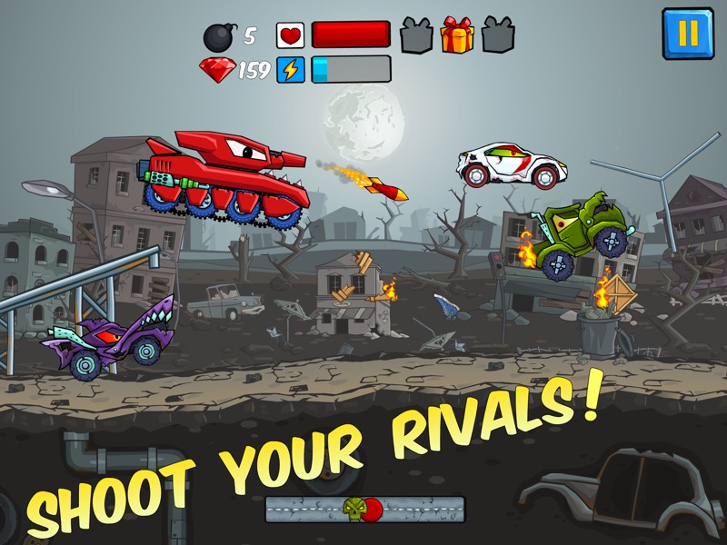 Car Eats Car - Apocalypse Race screenshot 9