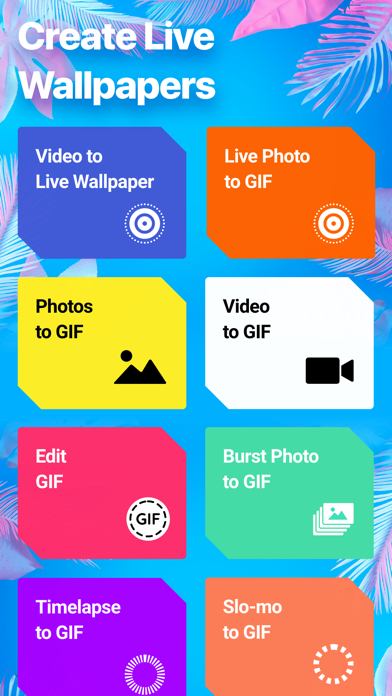 Screenshot #1 pour Giftize - Gif Maker & Meme Cam