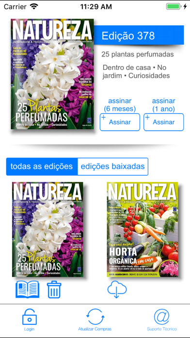 Revista Natureza Brasil Screenshot