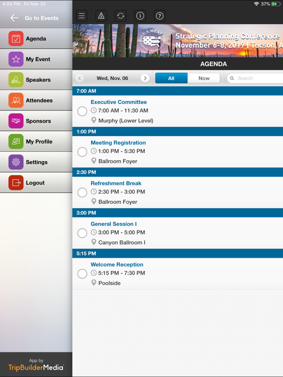 Screenshot #6 pour USMEF Meetings