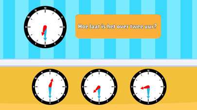 Leren klokkijken - rekenen Screenshot