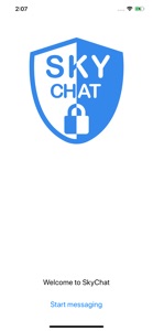 SkyChat Messenger screenshot #1 for iPhone