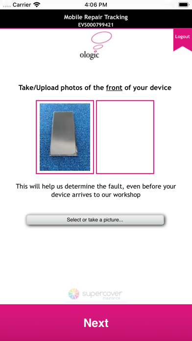 App screenshot