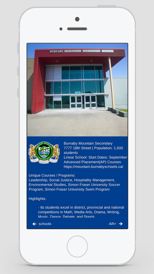 #2. Burnaby Schools Map (iOS) 由: Smartech Group