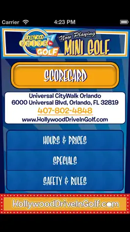 Game screenshot Hollywood Drive-In Scorecard mod apk