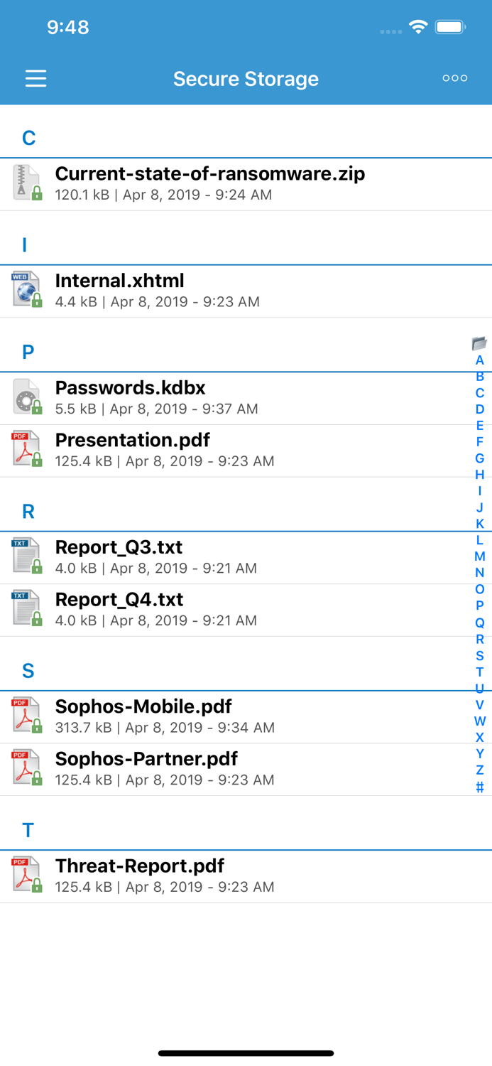 Sophos Secure Workspace