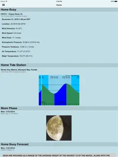 NOAA Buoy and Tide Data iPad image 1