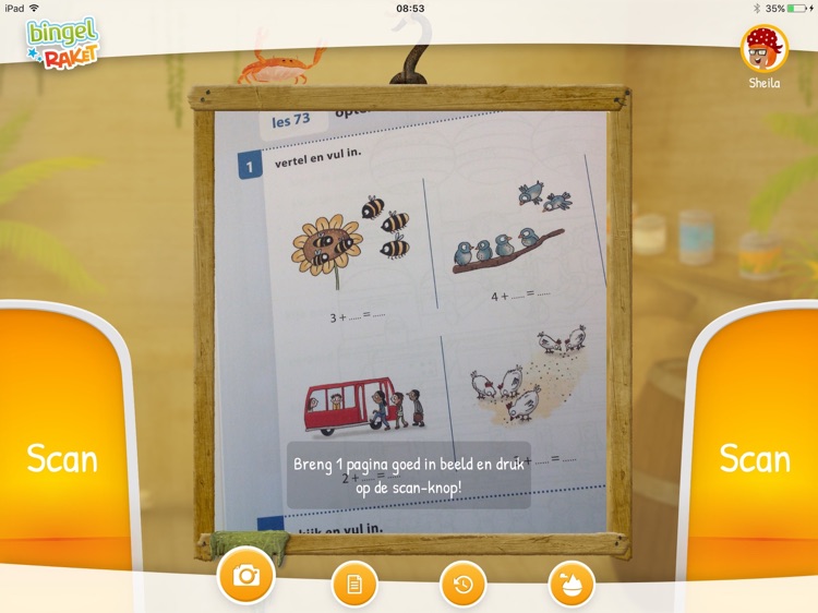 Bingel Raket leerling