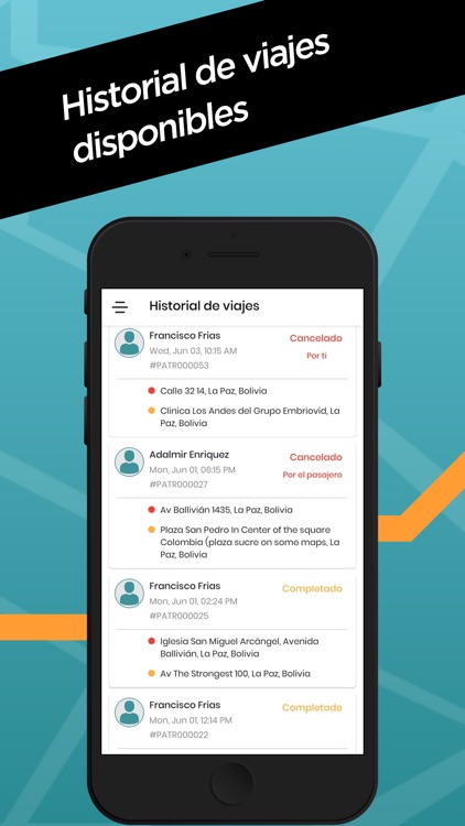 Pickapp Socio Conductor screenshot-3