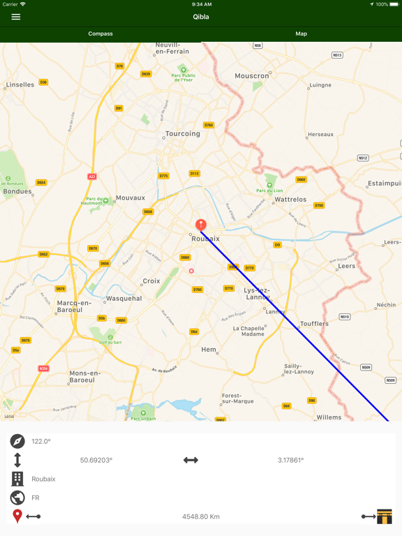 Prayer times! iPad screenshot 4 - Lifestyle app