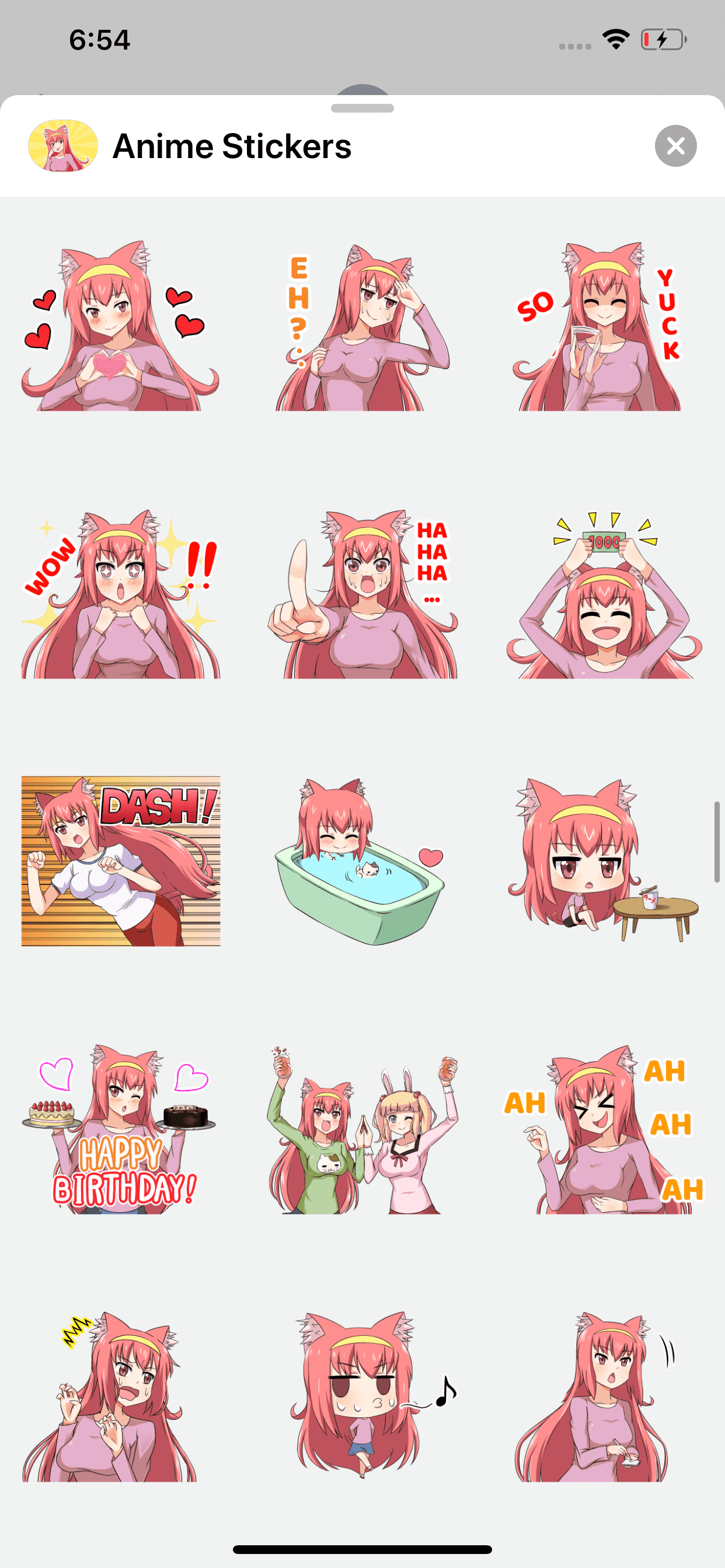 Anime Stickers ⋆