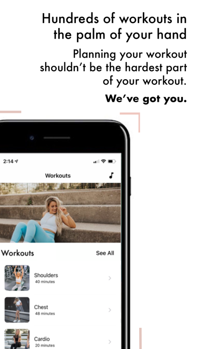 CCFIT: Cristina Capron Fitness Screenshot