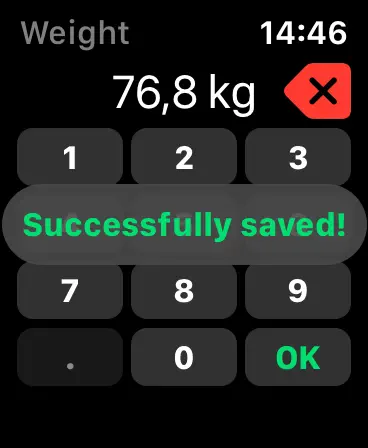Screenshot #2 pour Fastest Weight Tracker