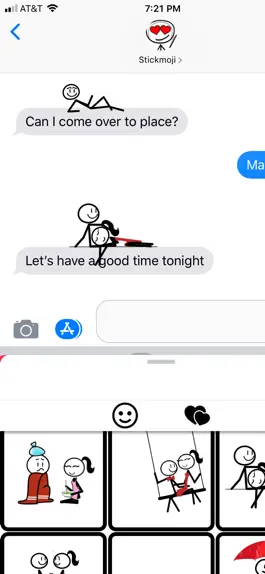 Game screenshot Stickmoji Cute Love Stickers apk