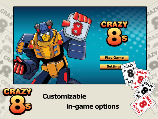 Screenshot #5 pour Crazy Eights for Everyone
