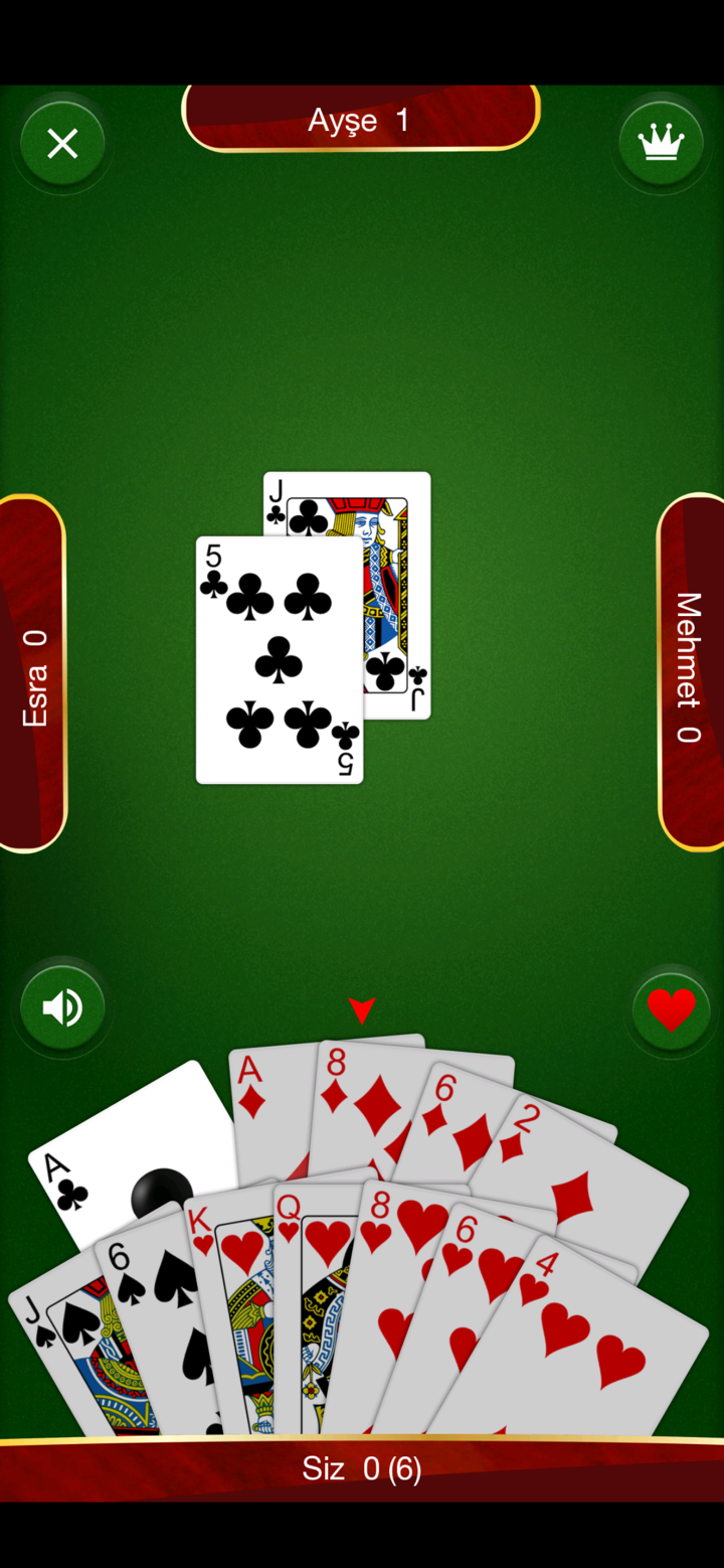 Batak - Tekli, Eşli, Koz Maça screenshot 1