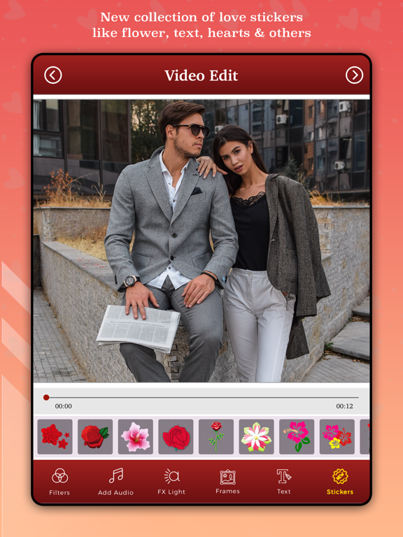 Screenshot #6 pour Love Video Maker