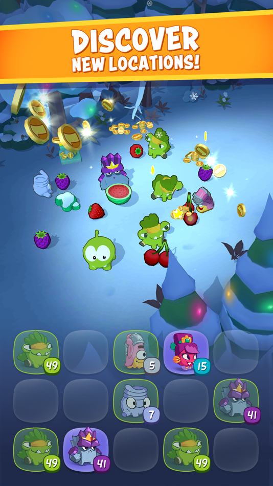 #5. Om Nom: Merge (iOS) От: ZeptoLab UK Limited