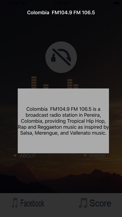 Colombia  FM104.9 FM 106.5