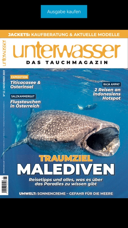 unterwasser - das Tauchmagazin