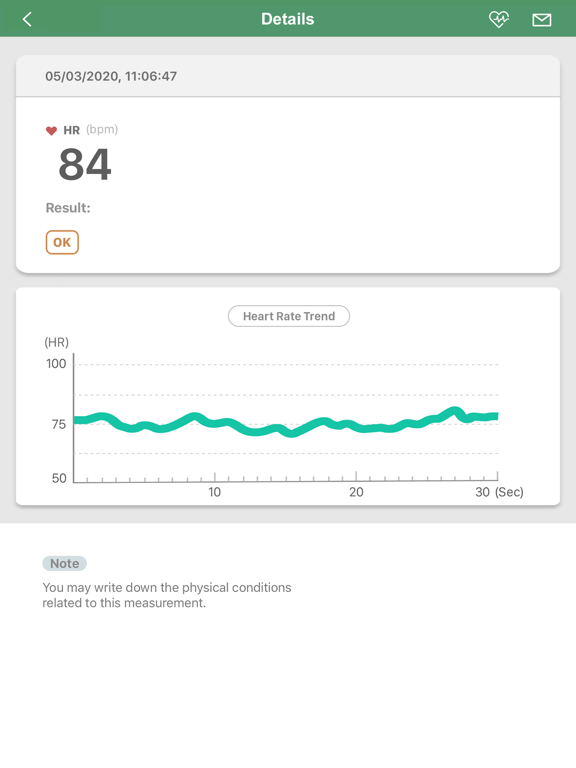 iBP ECG Pro iPad screenshot