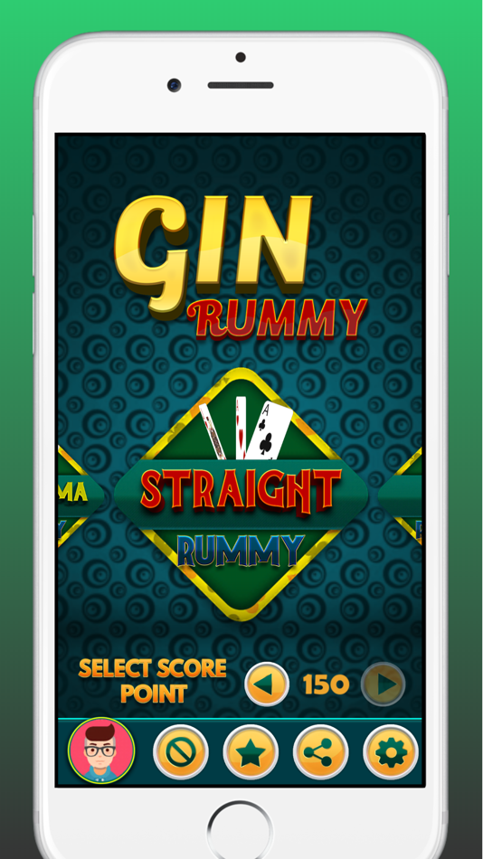 #4. Gin Rummy Offline Card Game (iOS) 由: Sandip Vala