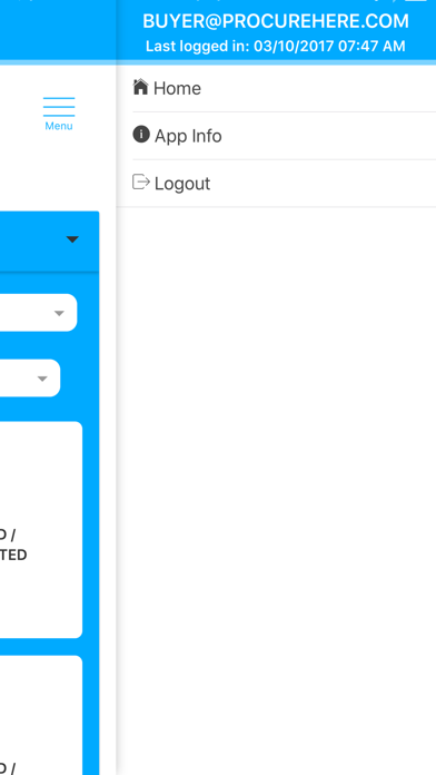 Procurehere Screenshot