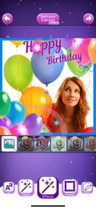 Happy B-day Frames & Stickers screenshot #3 for iPhone