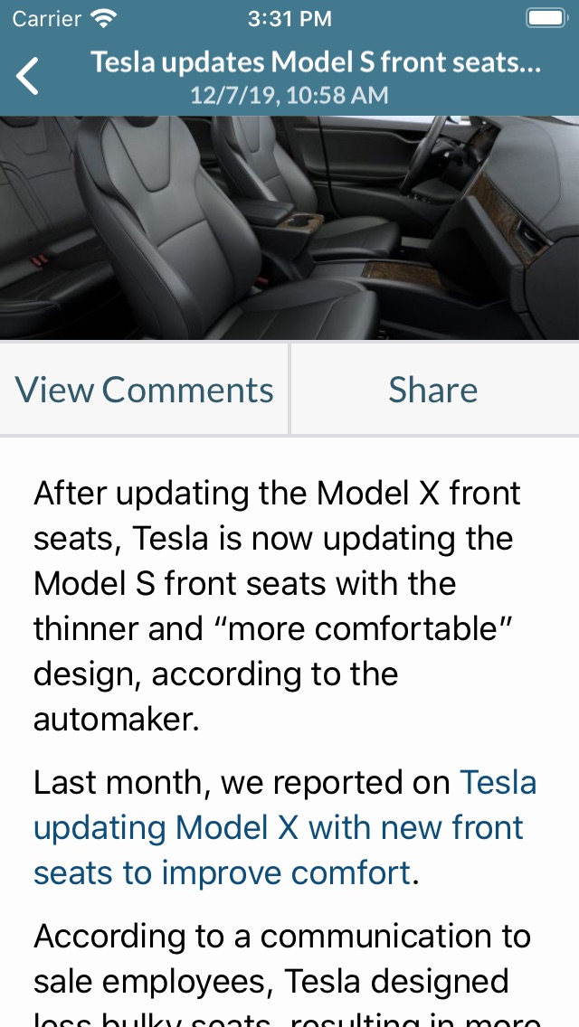 iPhone screenshot