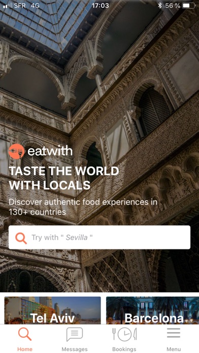 How to cancel & delete Eatwith - Food experiences from iphone & ipad 1
