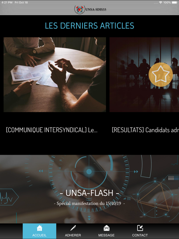Screenshot #4 pour UNSA-SDIS33