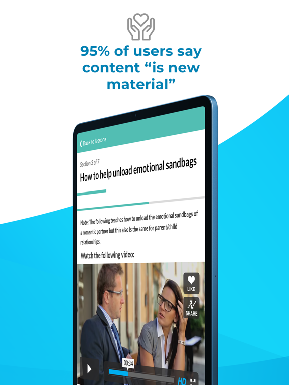 In Love while Parenting iPad screenshot 4 - Lifestyle app