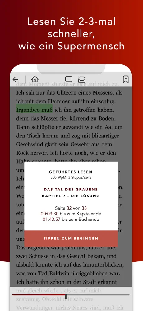 QuickReader - Schnelllesen