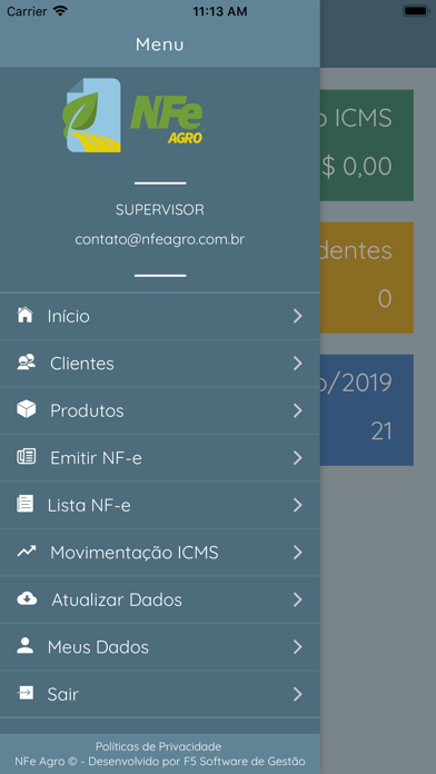 NFe Agro Screenshot