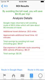 indiana toll road 2021 iphone screenshot 4