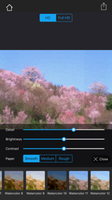 Watercolorizer-photo artist screenshot