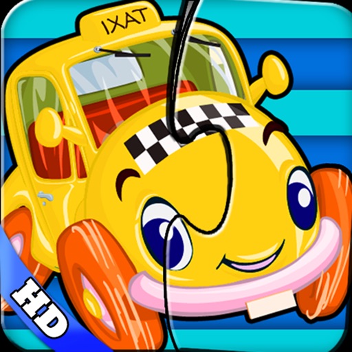 Kids vehicles puzzles iOS App