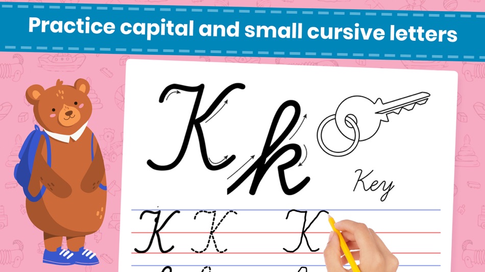 #3. Abc Cursive Writing Practice (iOS) 由: Pooja Mehta