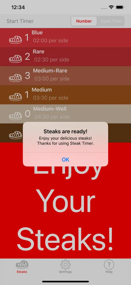 Steak Timer Pro