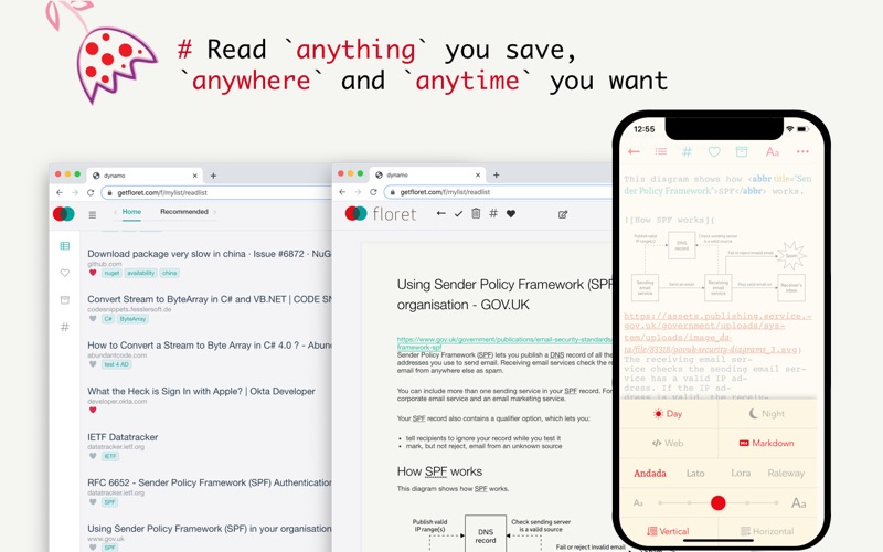 Screenshot #2 pour Save to Floret